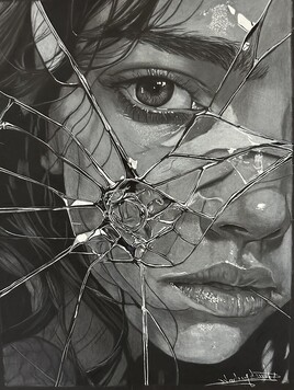 Miroir  bris&eacute;