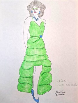 OLIVIA, POSE EMERAUDE