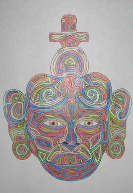 Masque Maya 2