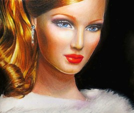 Belle femme du XIXe siecle