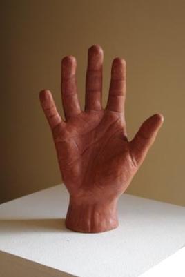 La main de l'artiste