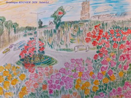 Le Carrefour Saint-Thomas et les remparts sud, Saint-L&ocirc;