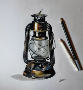 Lampe &agrave; huile
