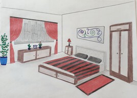 La chambre d'h&ocirc;tel