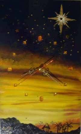 Nuit de Noël dans le désert