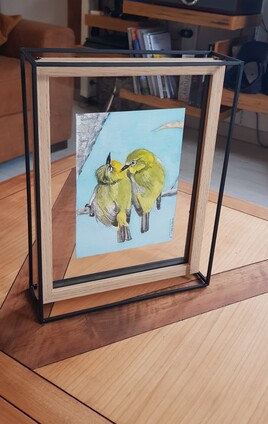 Et la tendresse bord'ailes .