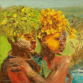 FEMMES FLEURS VALL&Eacute;E DE L&rsquo;OMO