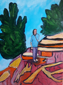 La fileuse &agrave; Crozant