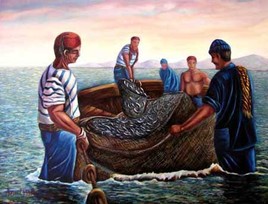 Le retour des pêcheurs 