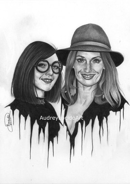 Portrait de Sylvie Hoarau et Aur&eacute;lie Saada - Brigitte