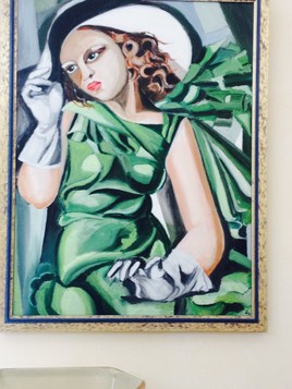 La jeune fille aux gants