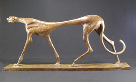 Guépard en bronze