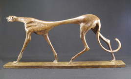 Guépard en bronze