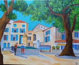 Place de village proven&ccedil;al