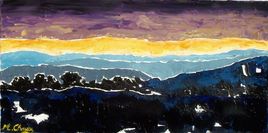 Orage sur les Cévennes