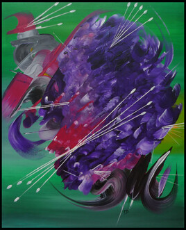 Peinture abstraite Le Tourbillon