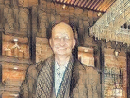 Prince Levart. Self-portrait