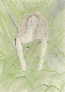 dormeuse verte