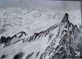 Ar&ecirc;tes de la Meije (Alpes)