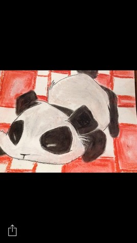 Bebe panda,illustration