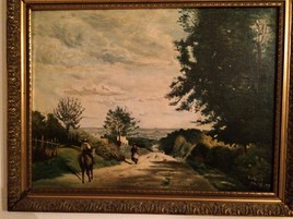 Copie de la route de Sèvres de Jean-Baptiste Corot