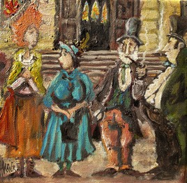 LA SORTIE DE LA MESSE