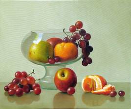 verre et fruits