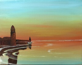 Collioure ciel catalan