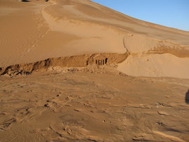 Châteaux de sable - désert du Sahara