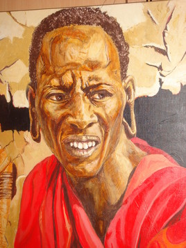 Massai - fils (d&eacute;tail) -