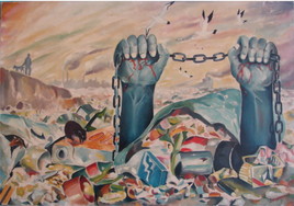 la promenade du chien