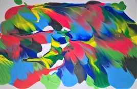 ailes d'oiseaux colorés