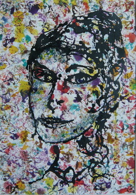 femme &agrave; la natte