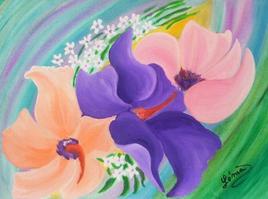 Brass&eacute;e de fleurs