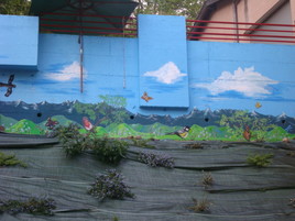 fresque murale