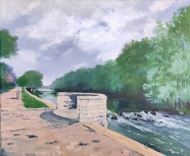 Les quais de Marne &agrave; Saint-Dizier