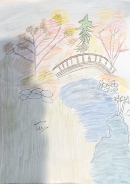 Mon premier paysage dont je suis satisfaite