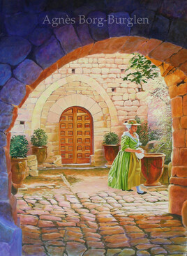 Le patio pav&eacute;