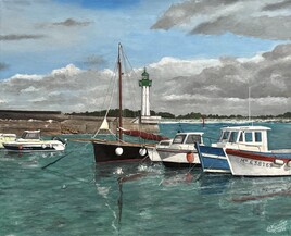 Moguériec et son phare