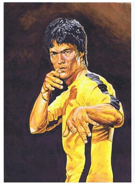 portrait Bruce Lee