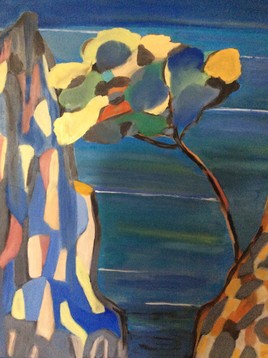 Les falaises color&eacute;es