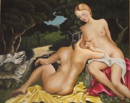 les deux amies ou la clairi&egrave;re