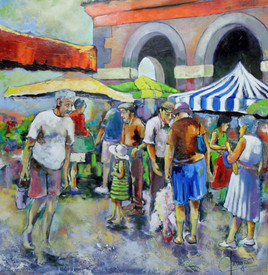 le march&eacute; d'issigeac