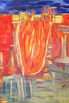 Un feu d&eacute;vorant