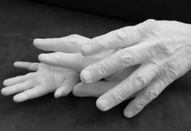 Empreinte main ... Tomassi Serge