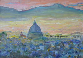 Crepuscule à San Pietro