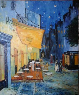 terrasse selon Van Gogh
