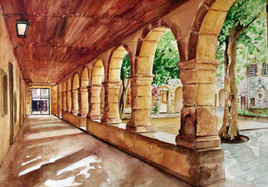 Le Clo&icirc;tre de Saint Geniez d'Olt