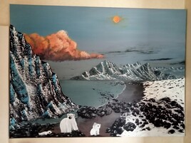 Promenade avec maman