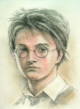 Portrait d"harry potter.